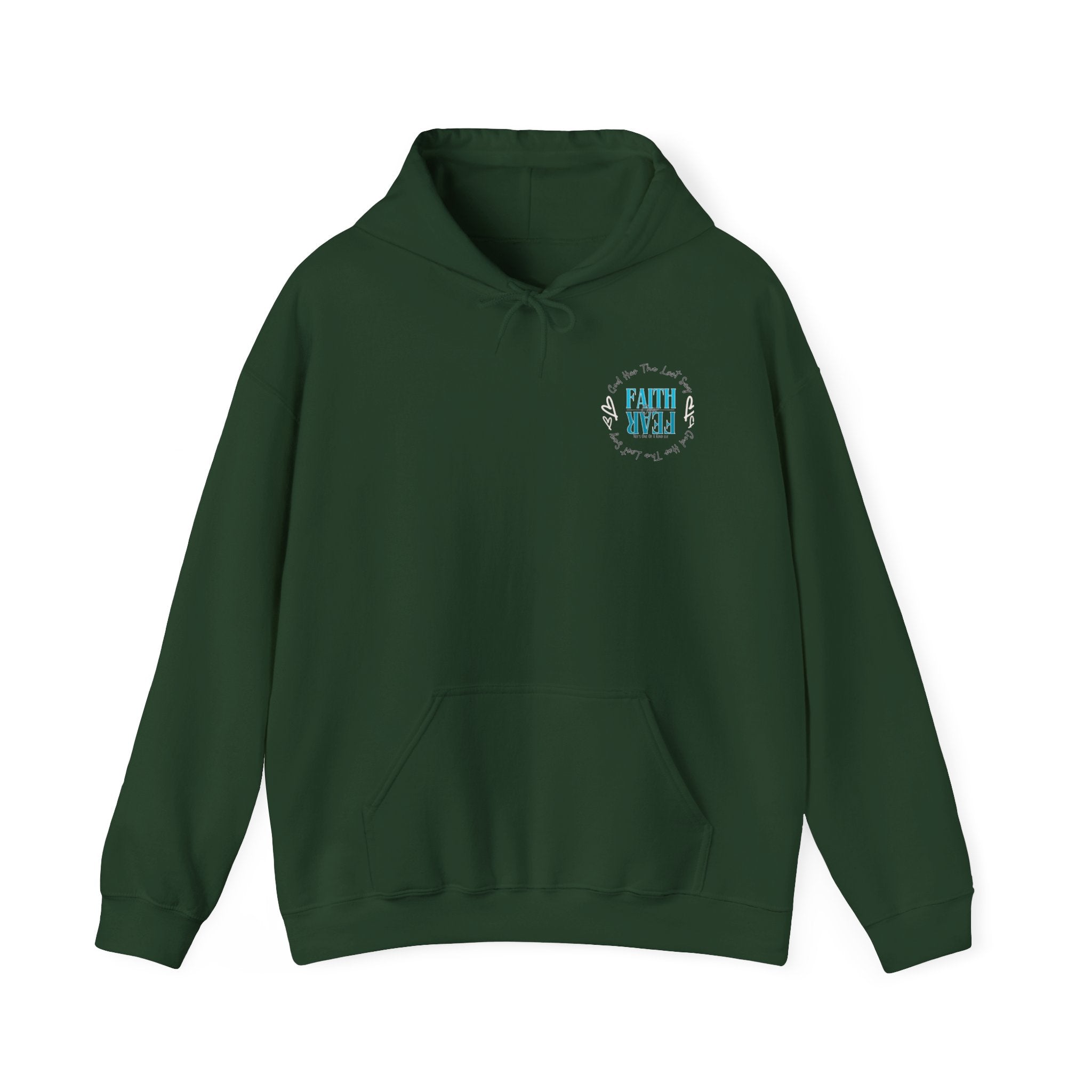 Faith over Fear Unisex Heavy Hoodie